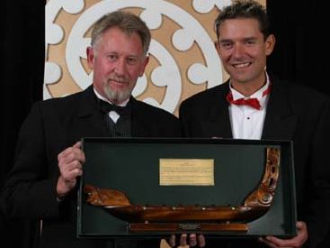 Brian receiving distinction award (multi-award winners)